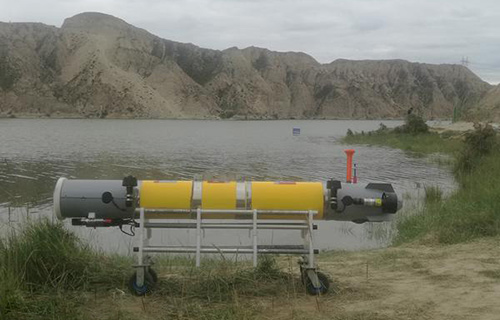 水下机器人探测青藏高原水域 含地形、流速、温度等
