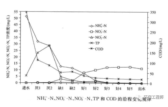 实例｜AAO工艺各类污染物变化趋势的分析！