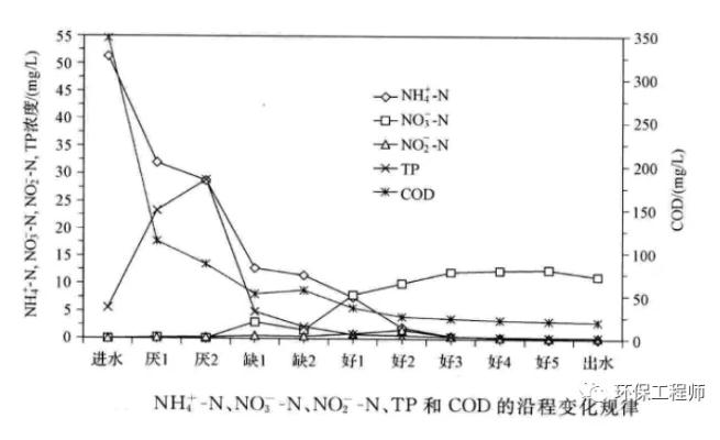 实例｜AAO工艺各类污染物变化趋势的分析！