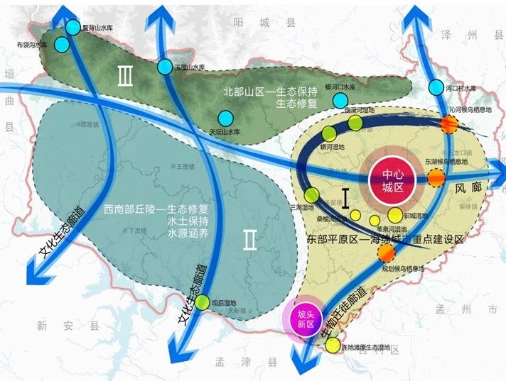 “全域海绵”——河南济源市水系及海绵城市总体规划