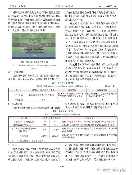 深圳后海河流域黑臭水体系统化治理方案探索