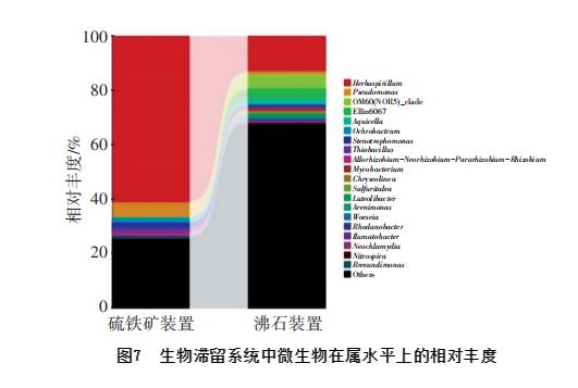 硫铁矿基质生物滞留系统对雨水径流的处理效能