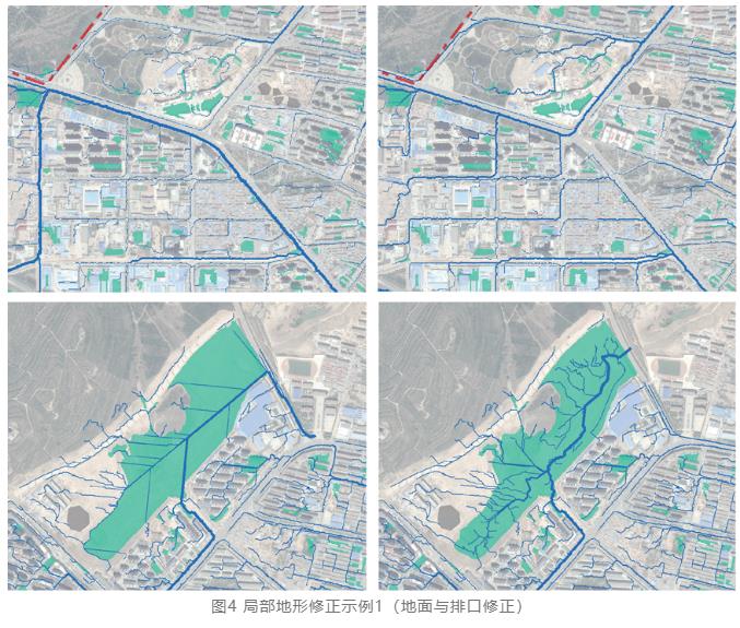 基于城市高精度点云地形数据的排水分区动态划定方法