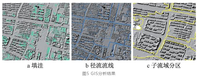 基于城市高精度点云地形数据的排水分区动态划定方法