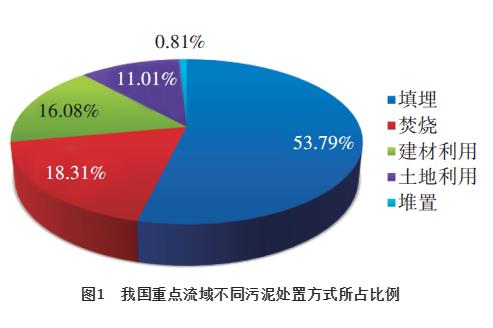 我国重点流域典型污水厂污泥处理处置方式调研与分析