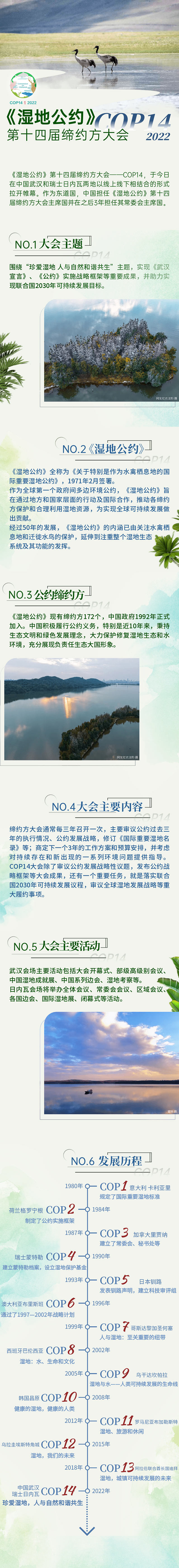 一图读懂|《湿地公约》第十四届缔约方大会