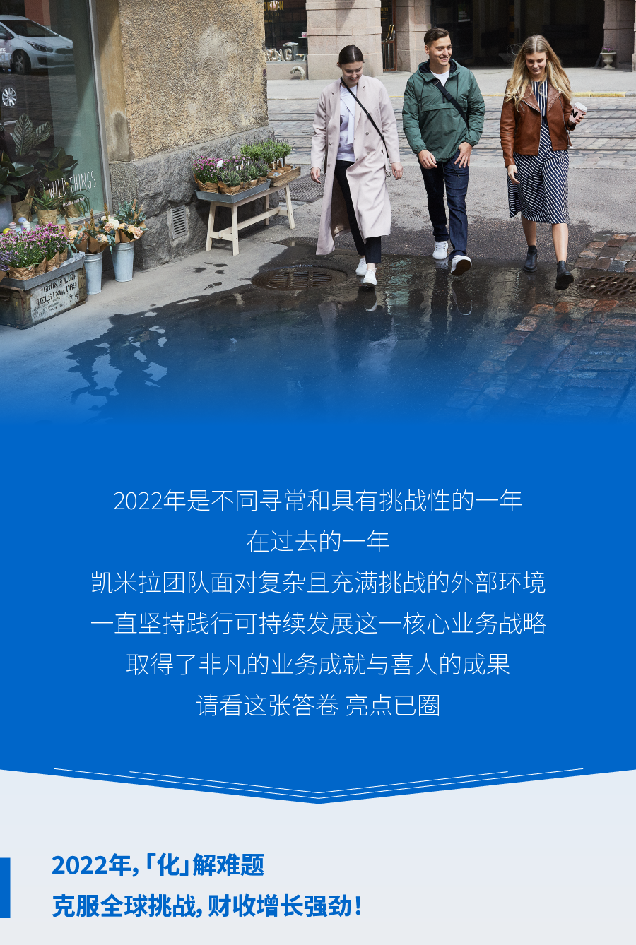 凯米拉Kemira发布2022年业绩报告