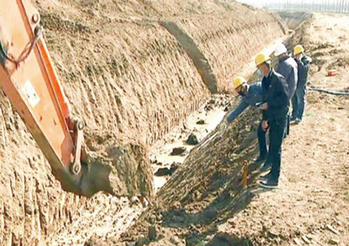 峡山水库至城北水库供水明渠改暗渠 预6月竣工