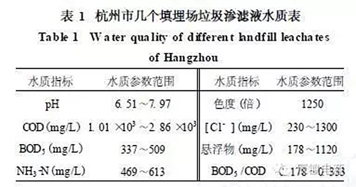 电解氧化处理难降解垃圾渗滤液技术