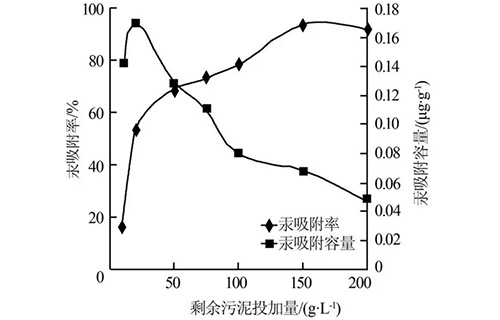 剩余污泥吸附法处理废水中汞和砷