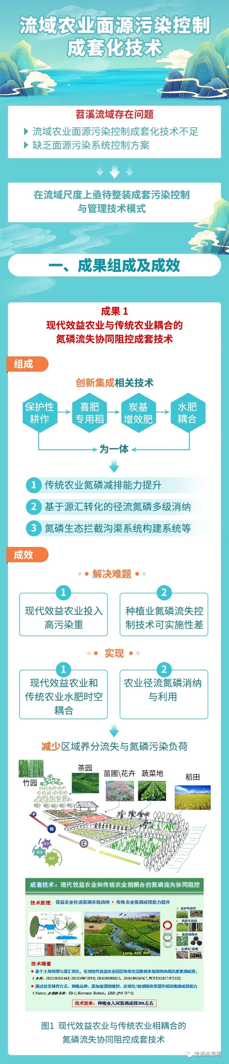 流域农业面源污染控制成套化技术