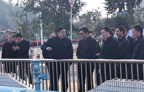 珠海市委 书记考察恒通环境管网普查溯源工程等水环境项目