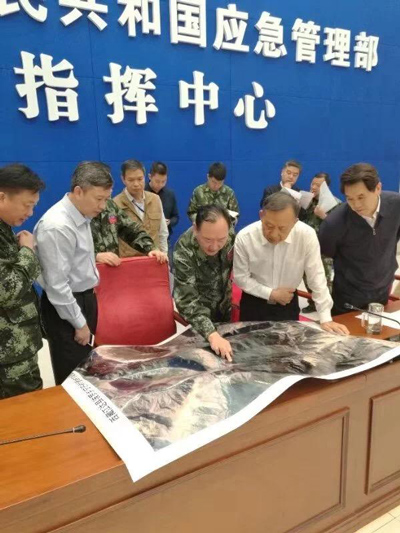 应急管理部启动应急响应 派工作组赶赴金沙江堰塞湖现场