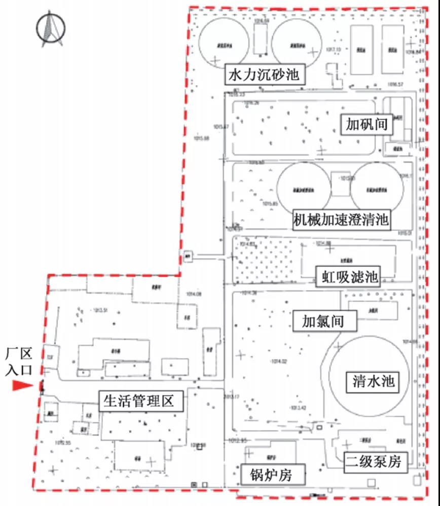 案例：高浊度原水给水厂节地设计