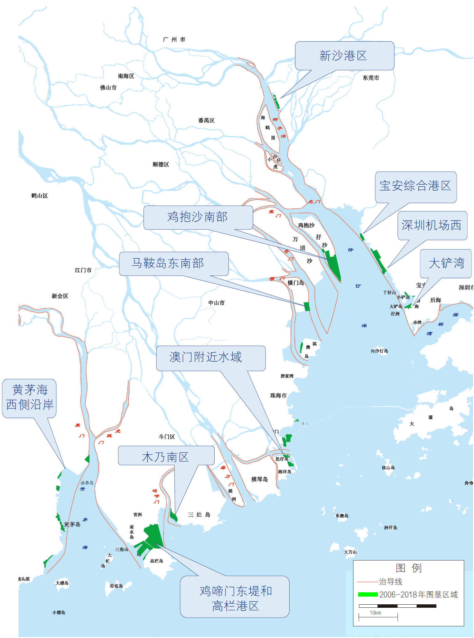 珠江河口综合治理规划实施评估及修编建议