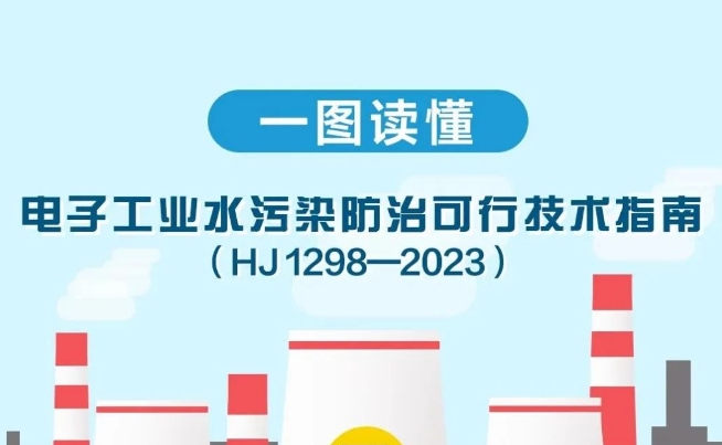 【图解+全文】《电子工业水污染防治可行技术指南》正式实施