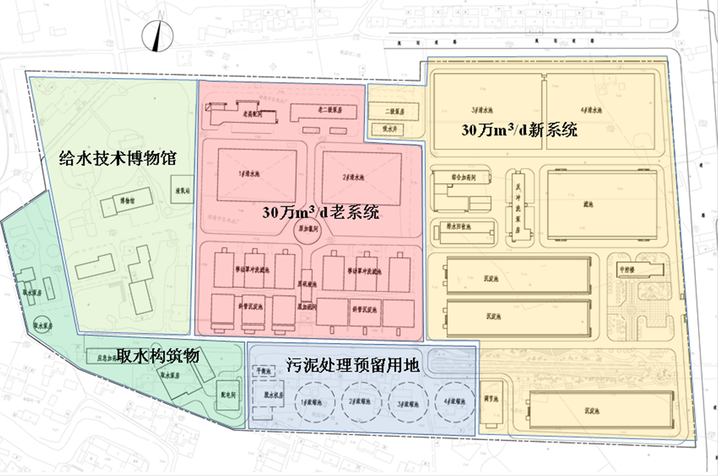 长江流域全流程水处理工艺示范水厂——南通狼山水厂