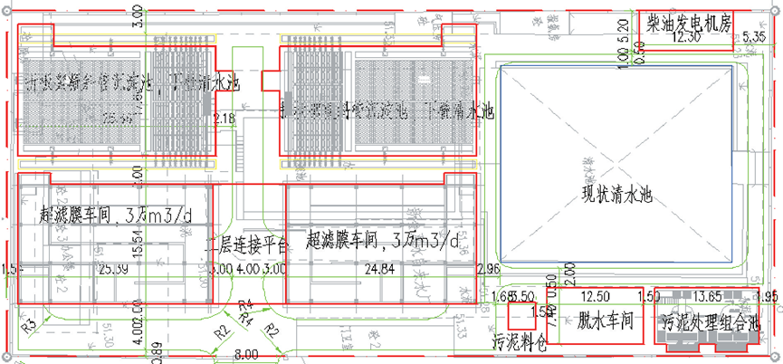 市政给水厂集约型压力式超滤膜设计