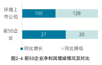 2024中国环境企业营收前50发展报告｜创收与盈利能力分析