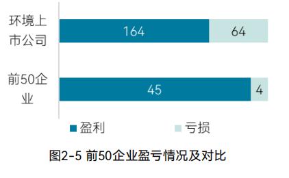 2024中国环境企业营收前50发展报告｜创收与盈利能力分析