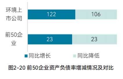 2024中国环境企业营收前50发展报告｜资产与负债情况分析