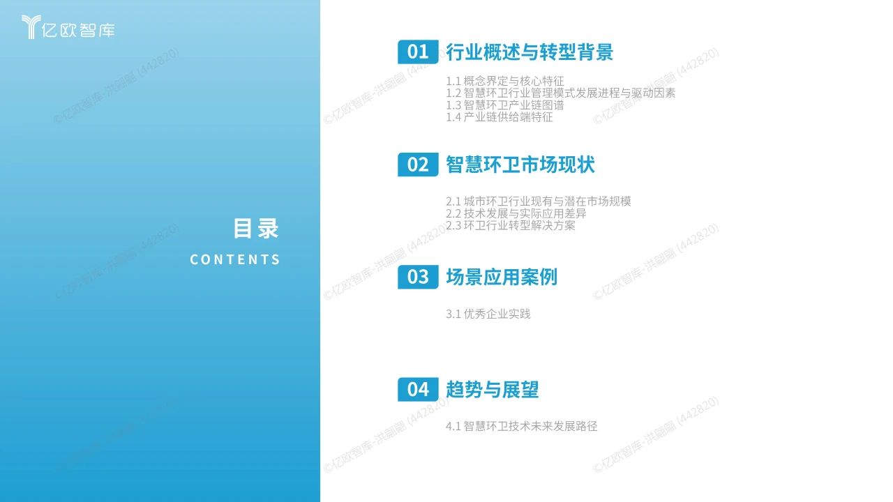 智慧环卫行业研究洞察报告